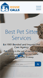 Mobile Screenshot of housecalls4pet.com